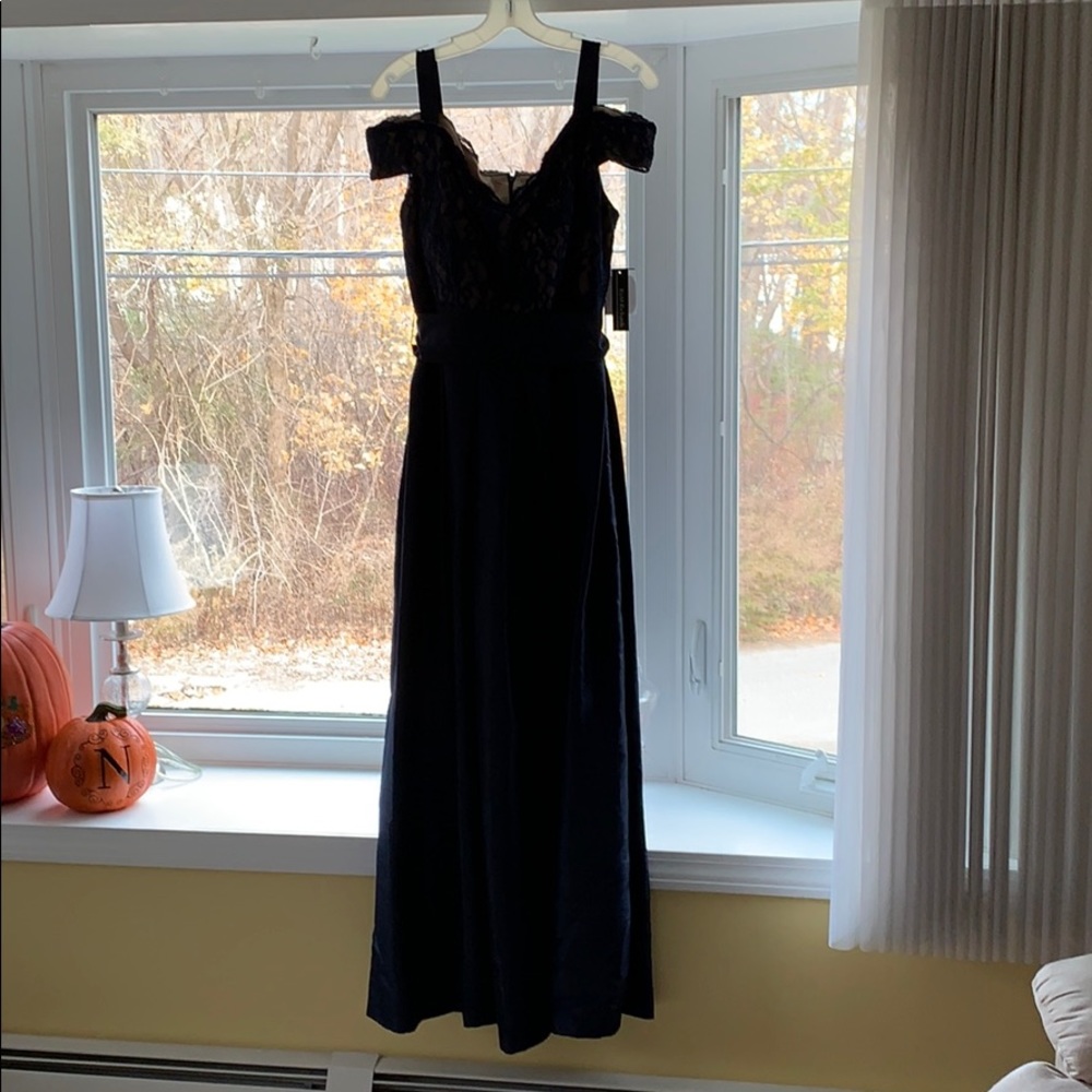 Beautiful Navy Blue Gown